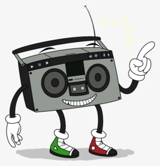 Svg Download Boombox Clipart Portable Radio - Art #5590997