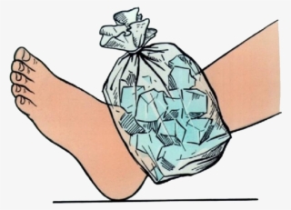Free Library Ice Application To For - Ice On Injury Cartoon #5591374