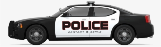 Dodge Charger Officer Black - Dodge Charger Police Car #5591574
