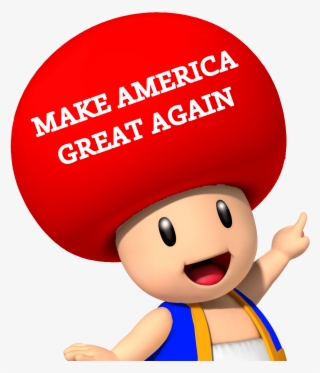 Make America Great Again - Mario Toad #5593119