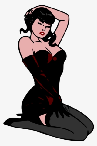 Woman Free Pin-up Red #5594511