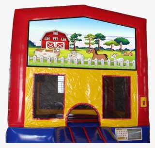 Farm Bounce House - Inflatable #5594846