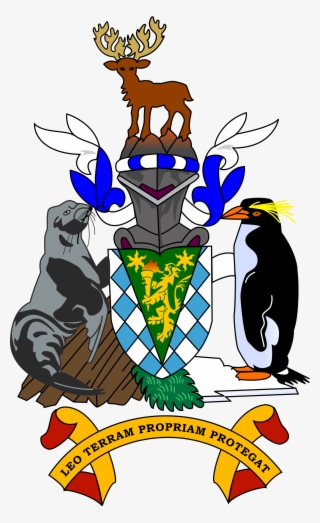 Despite Eradication Reindeer Are Still Present On The - South Georgia And The South Sandwich Islands Coat Of #5594848