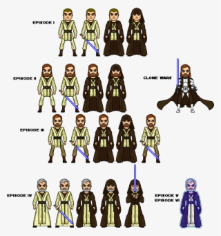 Obiwankenobicompleteof4 - Obi-wan Kenobi #5597510