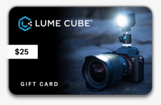 $25 Gift Card - Lume Cube 1500 Lumen Light (black) #5598167