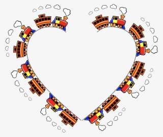 This Free Icons Png Design Of Train Heart #5599050
