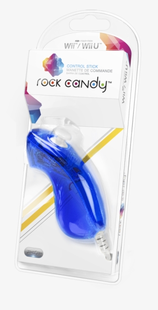 1 Of - Pdp Rock Candy Nunchuck Controller For Wii - Blue #5599604