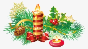 Transparent Christmas Candle Png Clipart - Christmas Day #560063