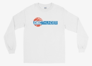Okc Thunder Ball Long Sleeve - T-shirt #560116