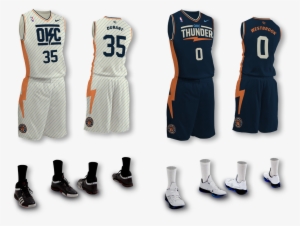 Oklahoma City Thunder Re-brand - Oklahoma City Thunder Uniforms 2017 #560399
