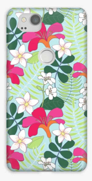 Tropical Flowers Case Pixel - Ipad 4 #560637