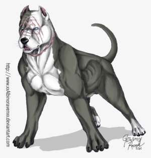 Svg Free Stock Fredward The By Casualgee On Deviantart - Pitbull Muscle Drawing #560795