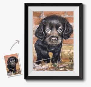 This Is A Watercolor Pet Painting From Photo - Labrador Retriever #561561