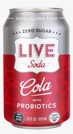 Live Ps Can Cola - Live Soda Cola With Probiotics #561567