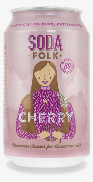Soda Folk Cherry Can - Portable Network Graphics #561663