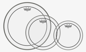Remo Clear Pinstripe Pp 1470 Ps 10, 12, 16" Tom Head - Drumhead #562249