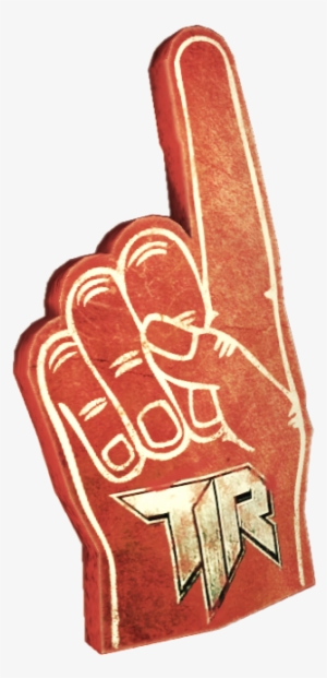 Dead Rising Foam Hand - Palm Printed Giant Foam Hand Pointy Finger #562560
