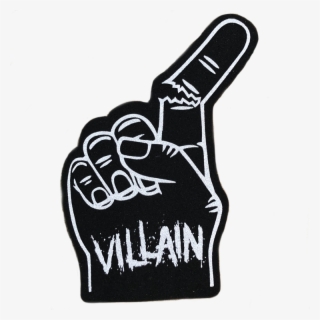Marty "villain" Foam Finger - Foam Hand #562593