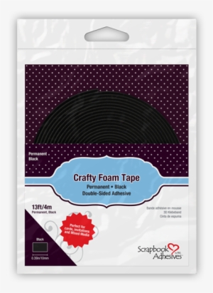 Crafty Foam Tape Black #562618