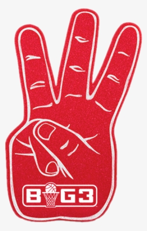 Big3 3 Foam Finger - Pepco Poms 17 Three Fingers Foam Hand - Free ...