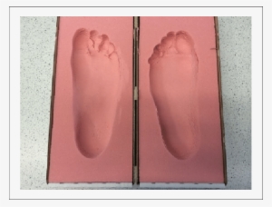 Foot Mold Taken By Foam Impression - Science #562877