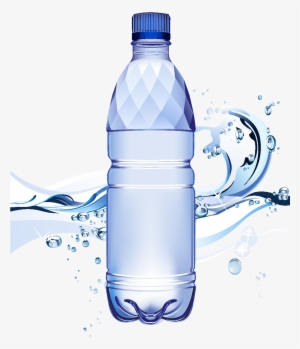 Cartoon Waterdrop Mineral Water Element - Water Bottle Splash Background #562880 Cartoon Waterdrop Mineral Water Element - Water Bottle Splash Background #562880