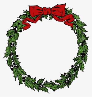 Wreath Clipart Vintage Christmas Wreath - Christmas Wreath Png #563044