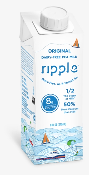 Ripple Original Is A Rich, Creamy And Delicious Non-dairy - Ripple Pea Milk Kids #563156