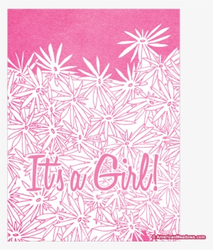 It's A Girl Seed Packet - Motif #563387
