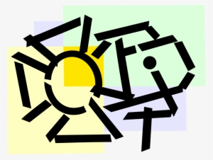 Vector Illustration Of Hollywood Cinema Motion Picture #563901