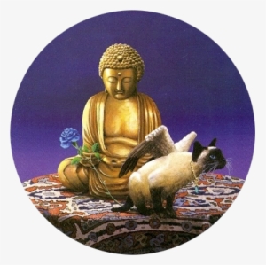 Enlightenment And Purrsuasion By Gage Taylor And Uriel - Painting #563931