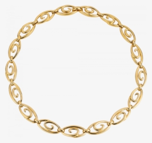18kt Yellow Gold Small Harmonie Necklace - Kalyan Jewellers Gold Bracelet #564294