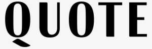 Quote Logo Png Transparent - Quote Logo #564733
