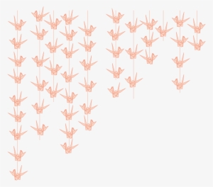 Paper Crane Garland - Leather #565092