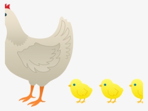 Drawn Chicken Baby Chick - Clip Art #565565