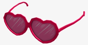 Rose Colored Glasses - Roblox Heart Glasses #565687