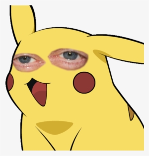 wrinkle face pikachu