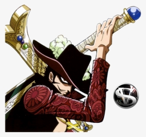 One Piece Achtergrond Called *dracule Mihawk* - Mihawk One Piece Png #566314