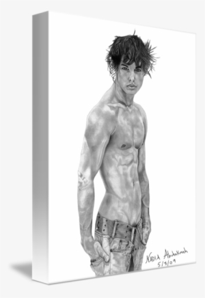 Hot Guy Drawing By Nadia A - Drawing Of A Hot Guy #567245