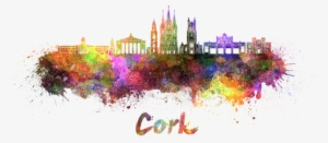 Bleed Area May Not Be Visible - Cork Skyline Art #567490