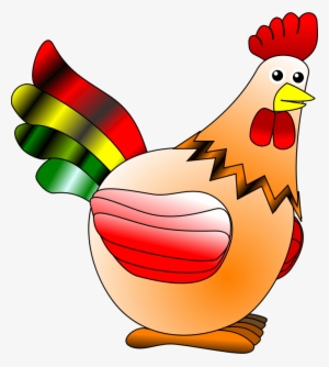 Hen - Red Rooster 1 25 Magnet #567731