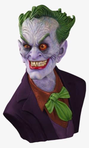 The Joker Standard Edition Bust Dc Collectibles Life - Rick Baker Bust Dc #568481