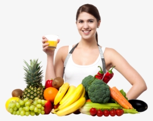 Girl With Fruits Png Image #568555