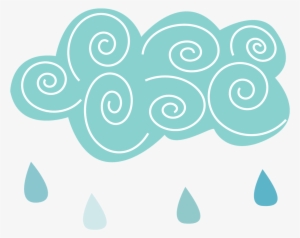 Cloud Clipart Circle - Raining Clouds Png Clipart #569124