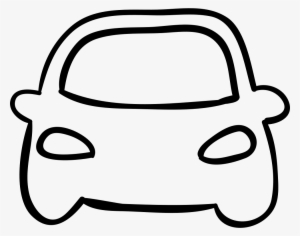 Car Front Outline - Car Outline Png #569430