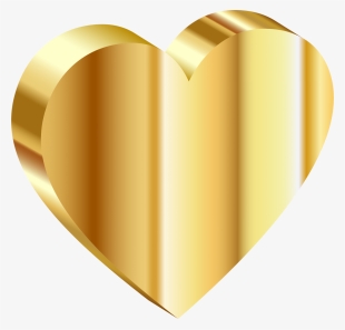 Free Png Gold Heart Png Images Transparent - Heart Of Gold Emoji #569671