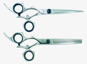 2 Premium Left-handed Shears W/swivel Handles - Scissors #569787