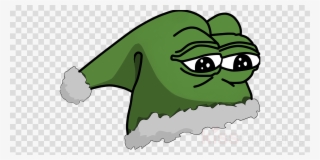 Funny Hat Png Clipart Pepe The Frog Clip Art - Santa Claus Cap Transparent Background #5600421