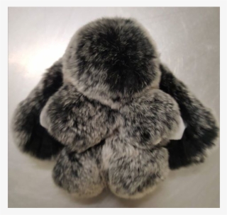 Rabbit Bag Chains Sold In Singapore Made Of Real Fur - Bunny Keychain Real Fur #5601311