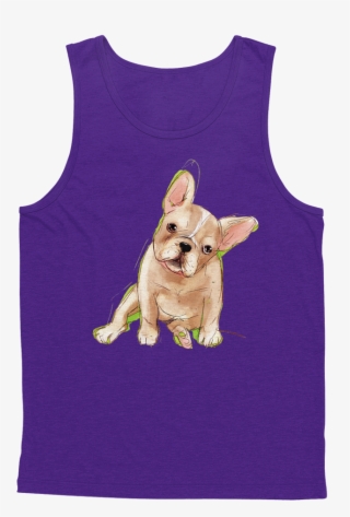 Paw Pack "french Bulldog" Tee Purple Gildan #5602596